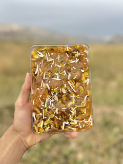 حلوا مسقطی پر مغز کازرونی